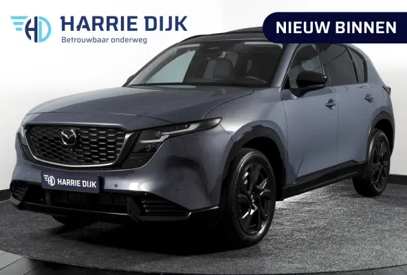 2.5 E-SKYACTIV G 141 M HYBRID Homura | S/K-Panodak | Dig. Cockpit | Adapt. Cruise | Stoelventilatie+verw. | Leder | 360 Camera | NAV + App. Connect | ECC | Elek. Klep | Bose | LM 19" | 0307
