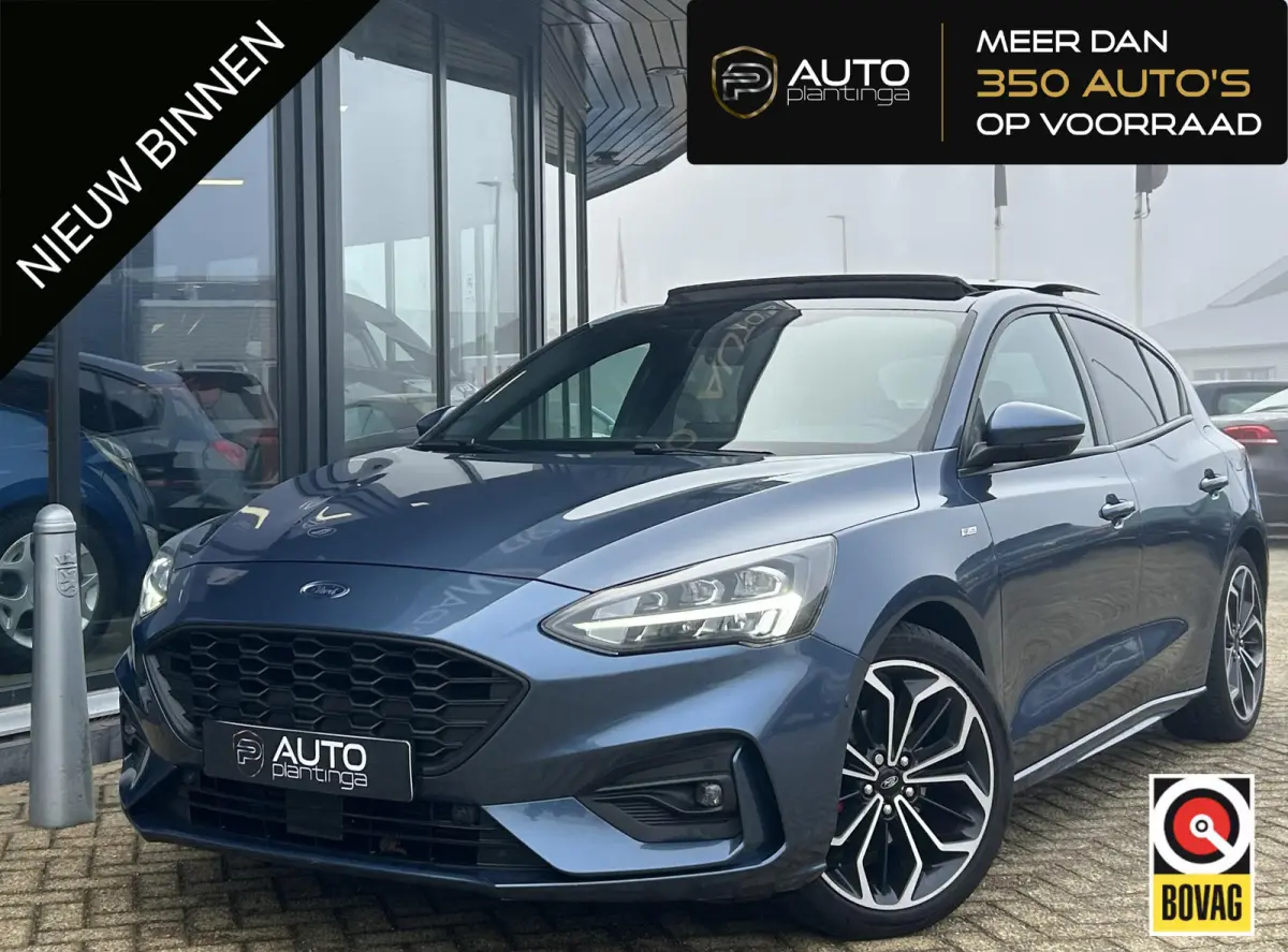 1.0 EcoBoost ST Line Business | NL AUTO | PANO | ACC | Dealer onderhouden | Achteruitrijcamera | Keyless Entry | Navigatie | DAB+ | B&O Audio | LED | Stoelverwarming | Stuurverwarming | Voor