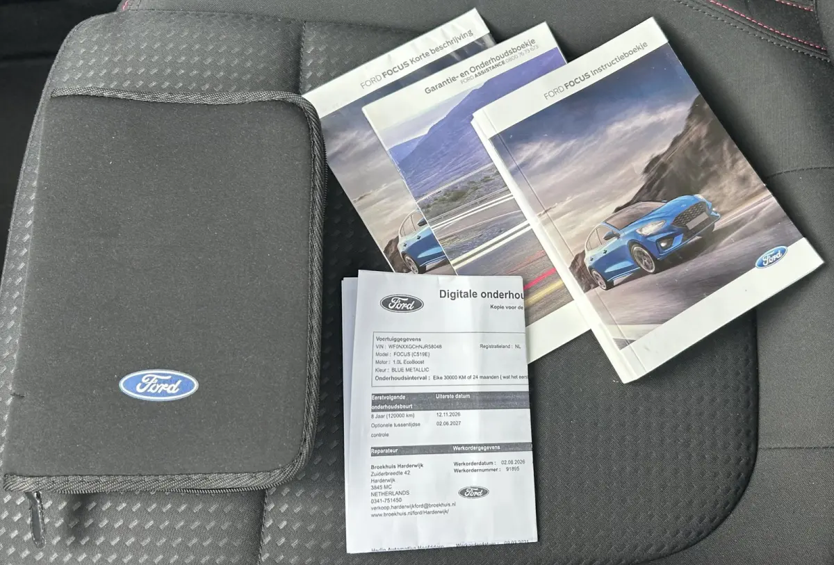 1.0 EcoBoost ST Line Business | NL AUTO | PANO | ACC | Dealer onderhouden | Achteruitrijcamera | Keyless Entry | Navigatie | DAB+ | B&O Audio | LED | Stoelverwarming | Stuurverwarming | Voor