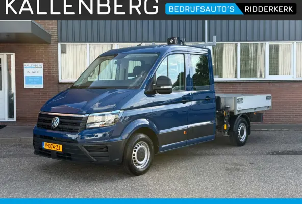 35 2.0 TDI Pickup / DC / HIAB Kraan / Trekhaak 6 persoons