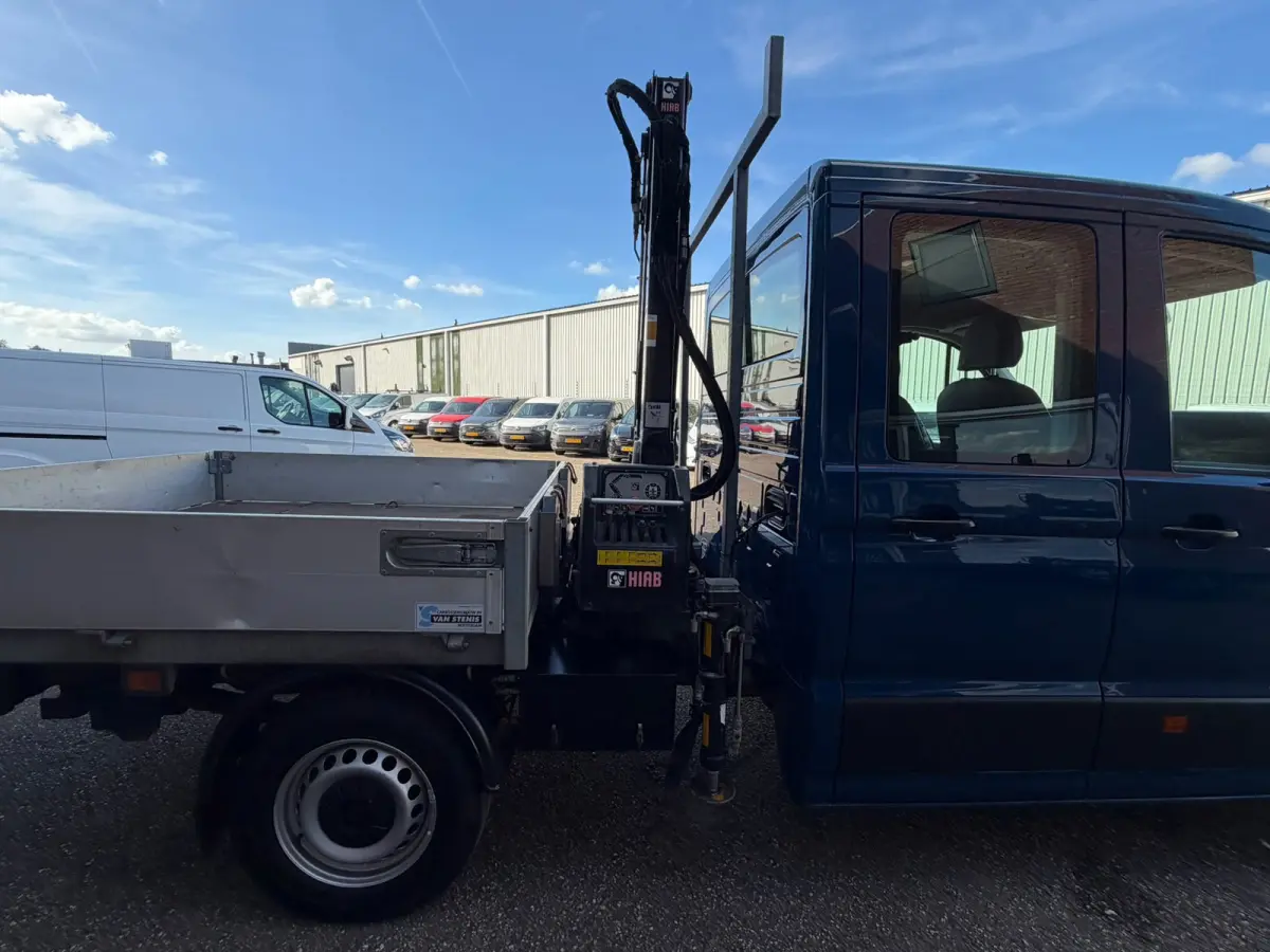 35 2.0 TDI Pickup / DC / HIAB Kraan / Trekhaak 6 persoons