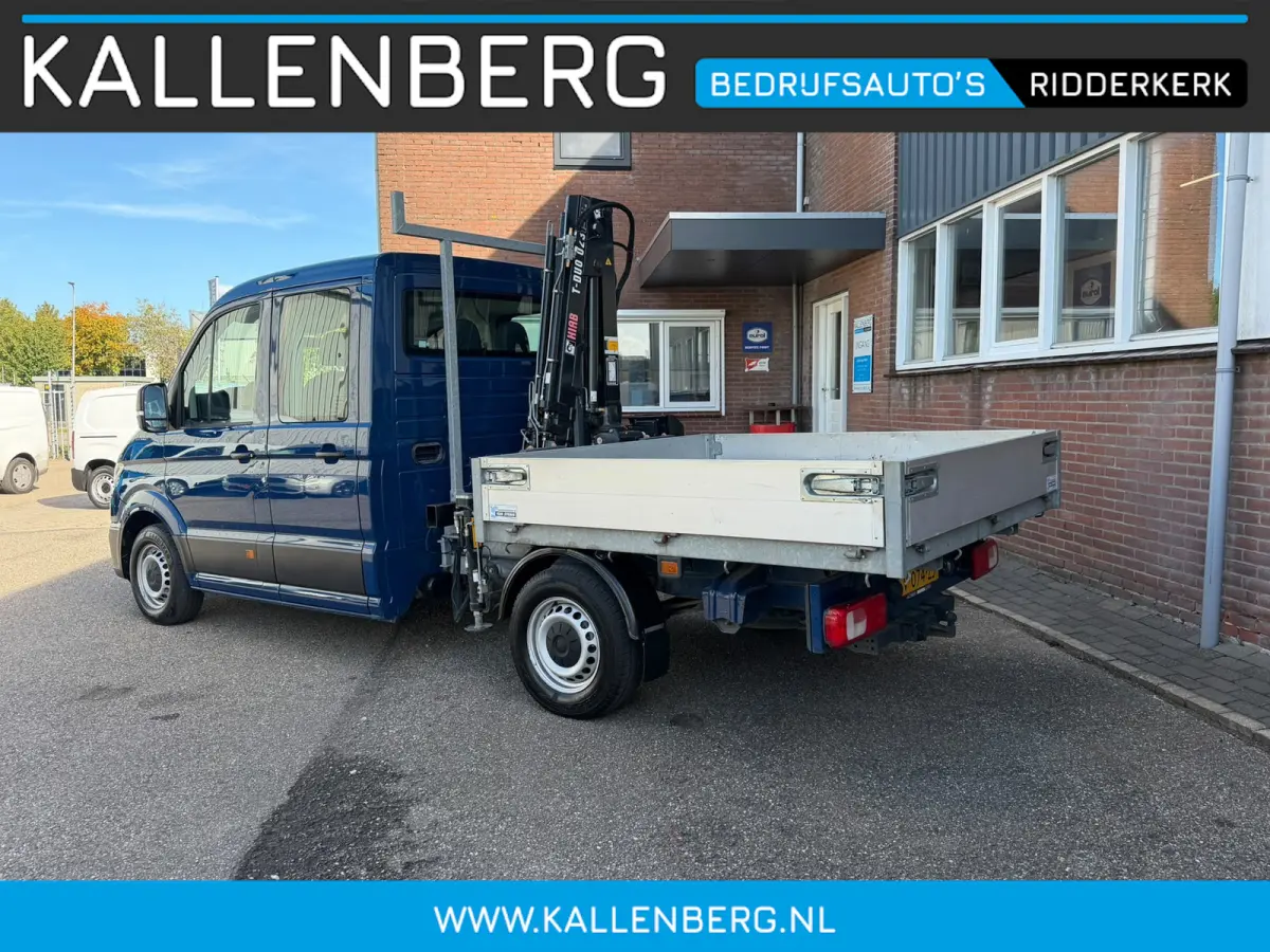 35 2.0 TDI Pickup / DC / HIAB Kraan / Trekhaak 6 persoons