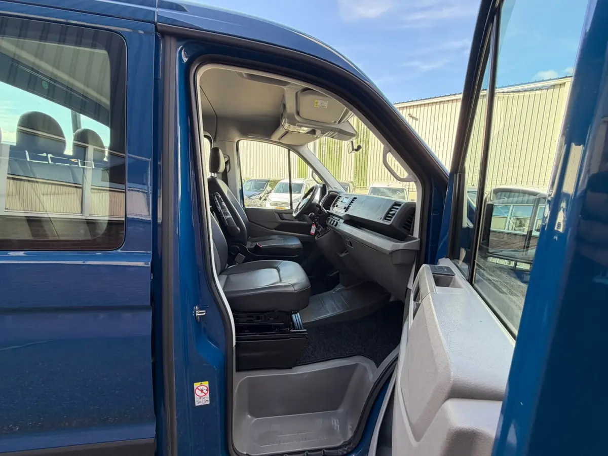 35 2.0 TDI Pickup / DC / HIAB Kraan / Trekhaak 6 persoons