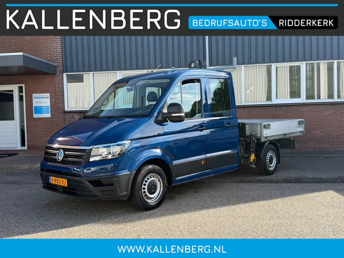 35 2.0 TDI Pickup / DC / HIAB Kraan / Trekhaak / 6 persoons