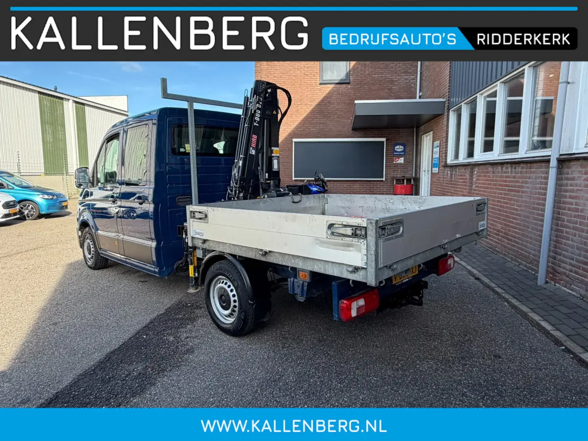 35 2.0 TDI Pickup / DC / HIAB Kraan / Trekhaak / 6 persoons
