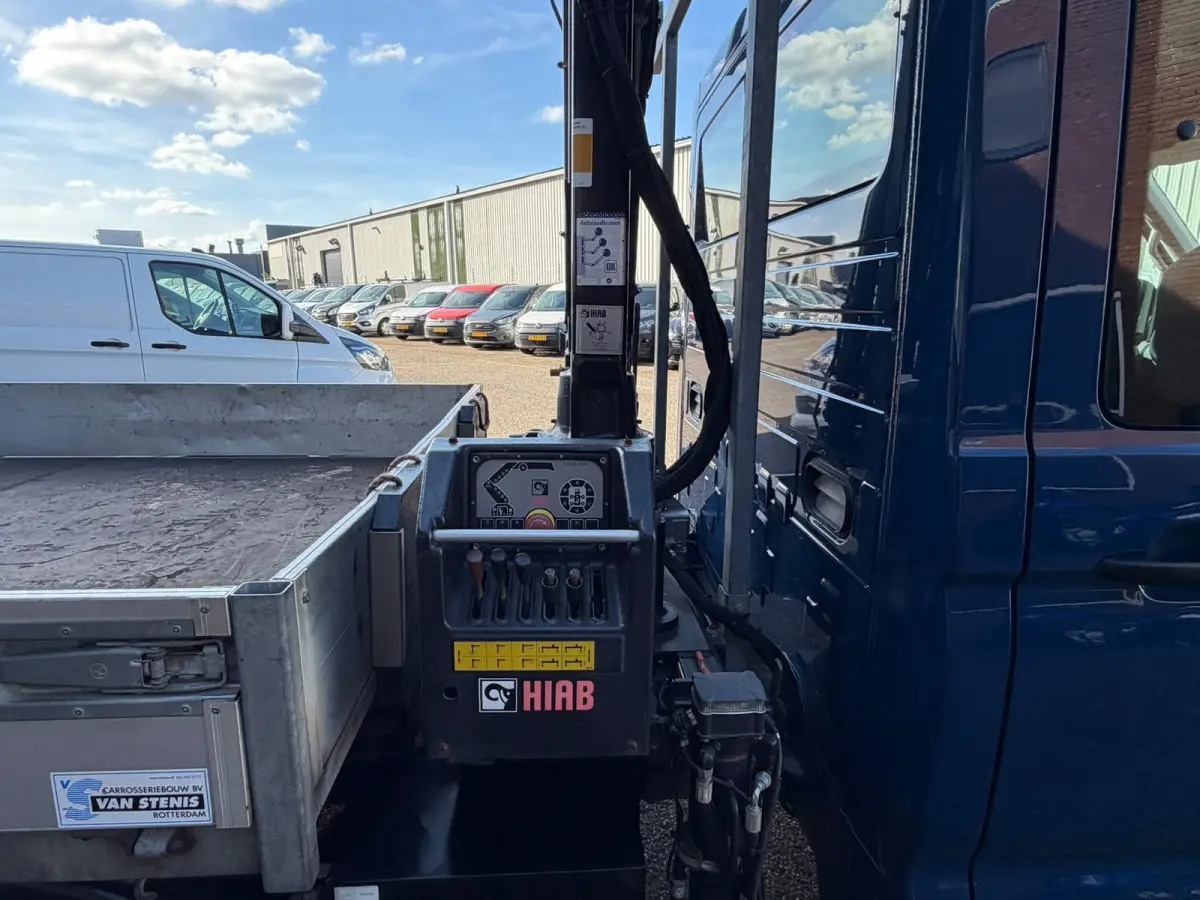 35 2.0 TDI Pickup / DC / HIAB Kraan / Trekhaak / 6 persoons