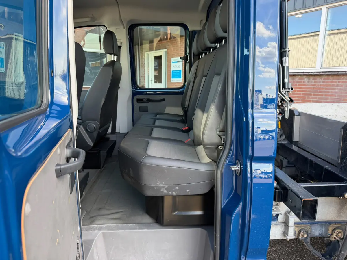 35 2.0 TDI Pickup / DC / HIAB Kraan / Trekhaak / 6 persoons