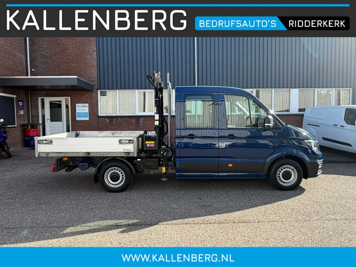 35 2.0 TDI Pickup / DC / HIAB Kraan / Trekhaak / 6 persoons