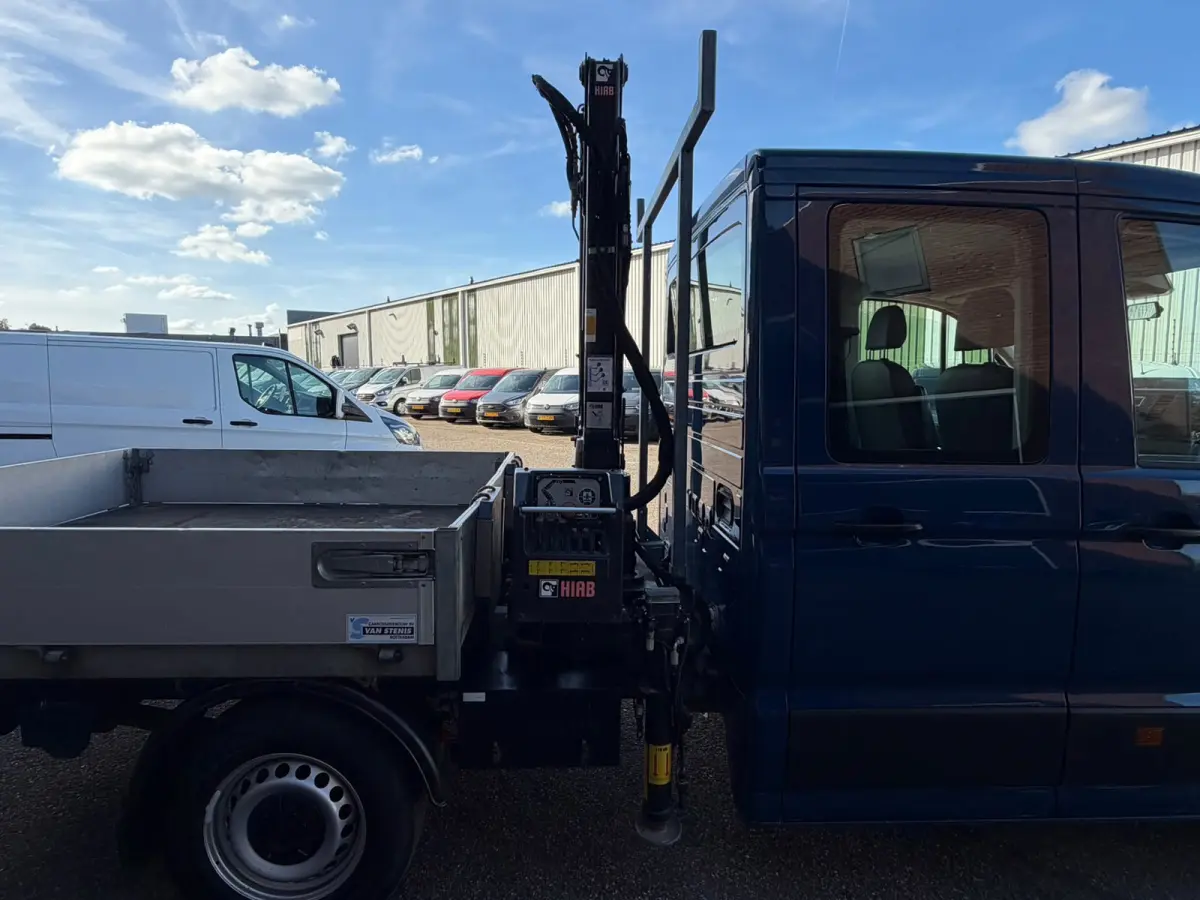 35 2.0 TDI Pickup / DC / HIAB Kraan / Trekhaak / 6 persoons