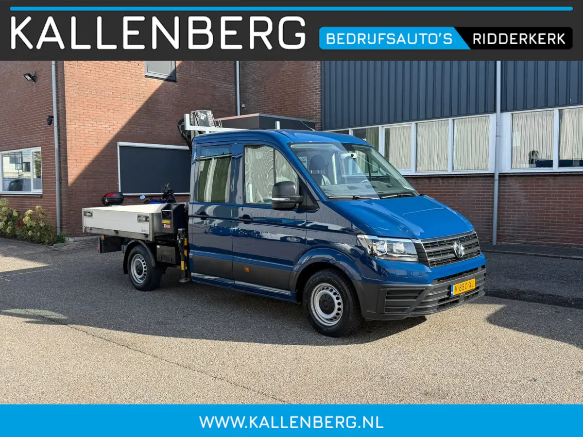 35 2.0 TDI Pickup / DC / HIAB Kraan / Trekhaak / 6 persoons