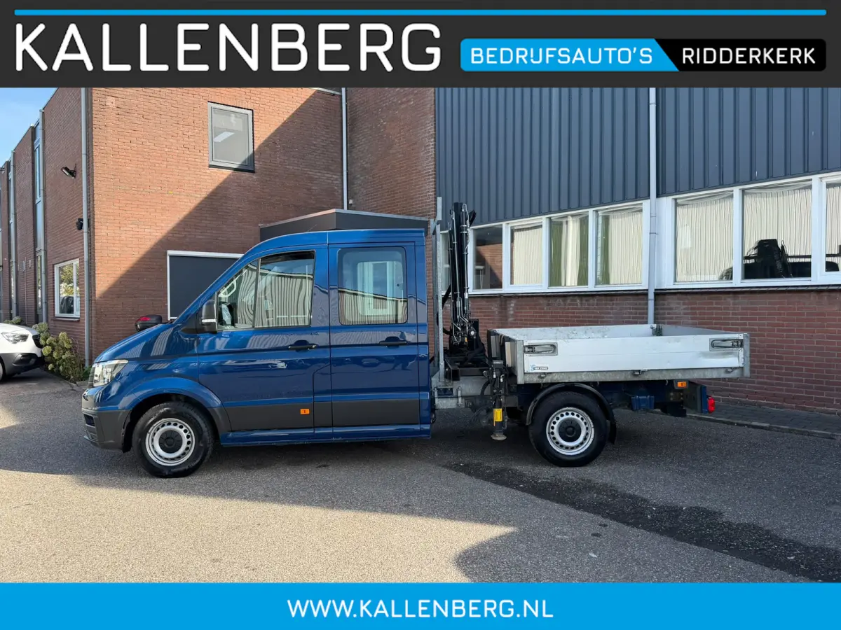 35 2.0 TDI Pickup / DC / HIAB Kraan / Trekhaak / 6 persoons