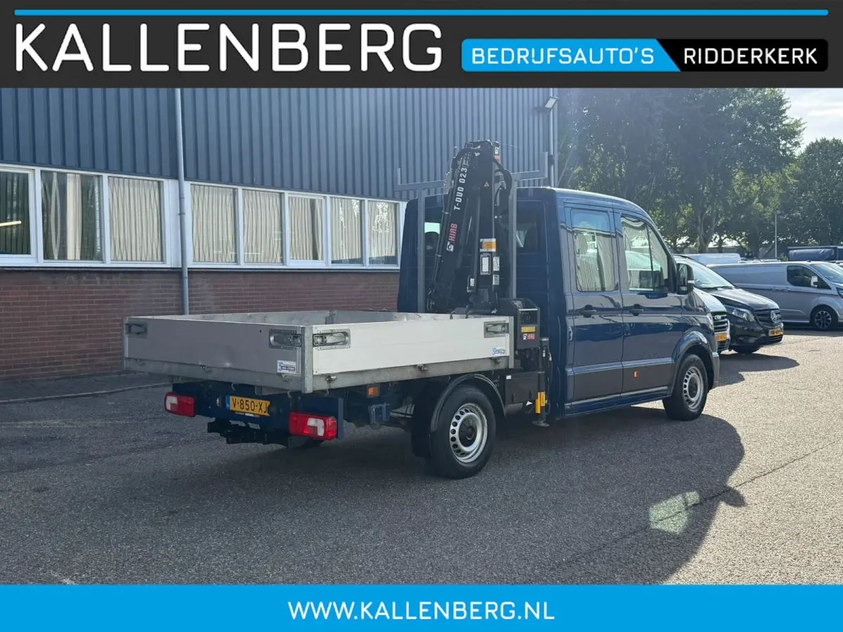 35 2.0 TDI Pickup / DC / HIAB Kraan / Trekhaak / 6 persoons