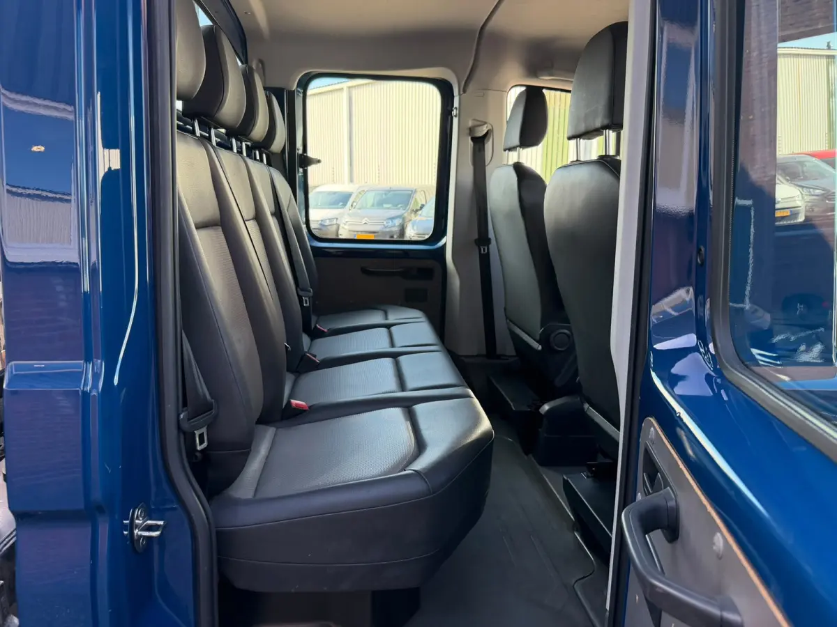 35 2.0 TDI Pickup / DC / HIAB Kraan / Trekhaak / 6 persoons