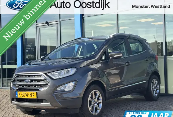 1.0 EcoBoost Titanium 125PK Cruise Navi Climate Parkeersensoren Achter All Season Banden *Leuk*