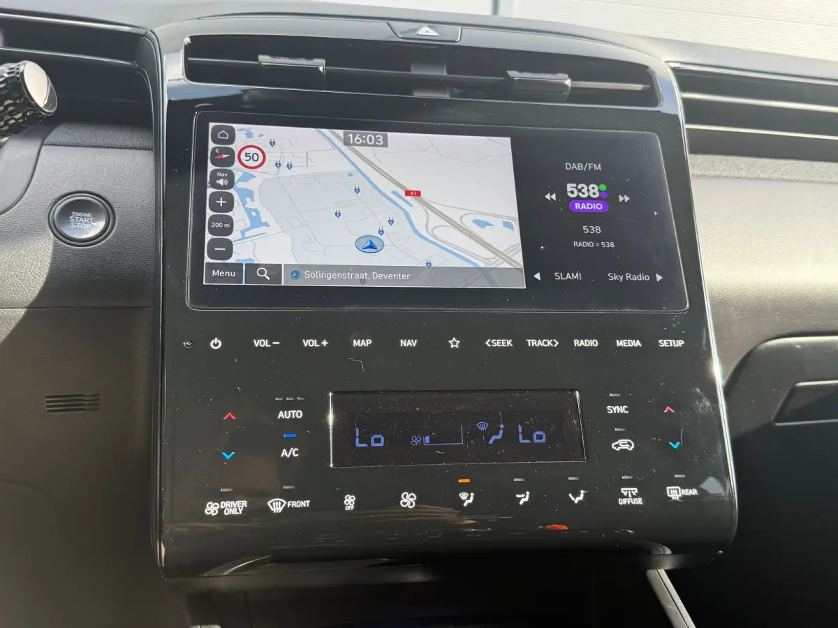 1.6 T-GDI PHEV N Line Sky 4WD / Panoramadak / 360° camera / Adaptive cruise control / Stoelventilatie / Stoelverwarming voor + achter / Stuurwielverwarming / Elektrisch verstelbare voorstoe