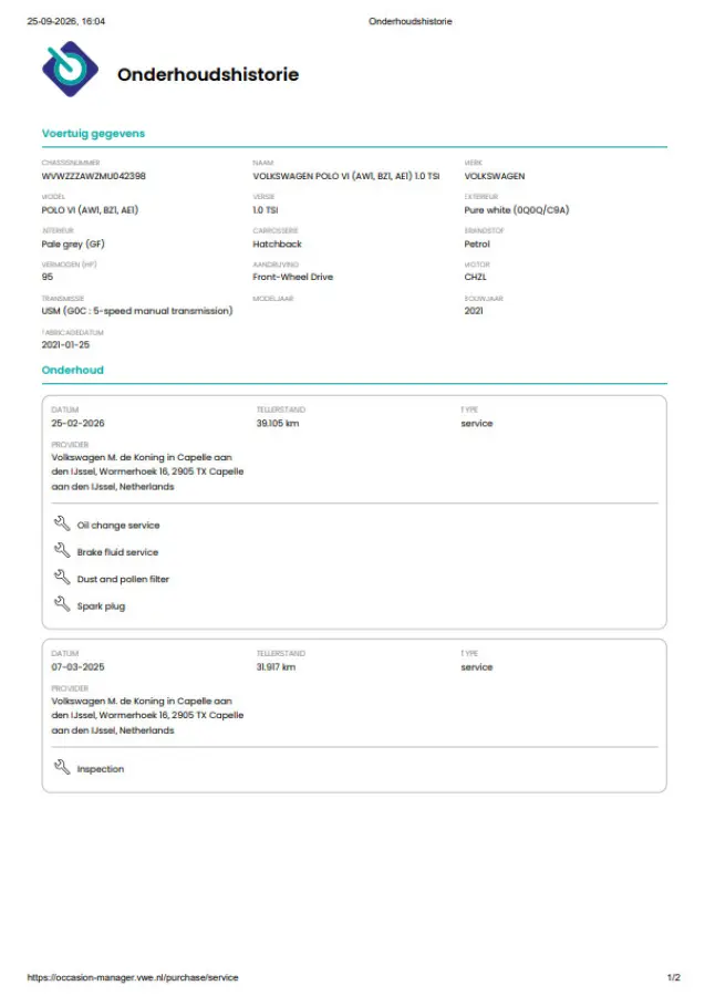 1.0 TSI Highline Led | Virtueel Display | Clima | Adaptive Cruise | Virtual Cockpit | Stoelverwarming | Apple & Android | Dealeronderhouden | 1e Eigenaar |
