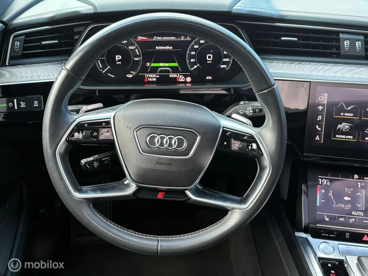 55 quattro|Pano|RS-Stoel|HUD|95 kWh|SoH 90%|360|