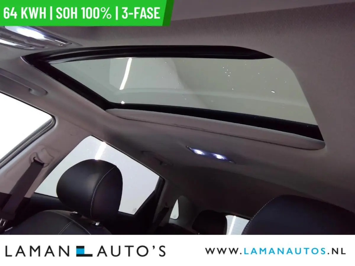 DynamicPlusLine 64 kWh | SOH 100% | 3-fase | Open dak CarPlay ECC Nav ACC 17" LMV LED Camera Metallic | EV Voorschoten