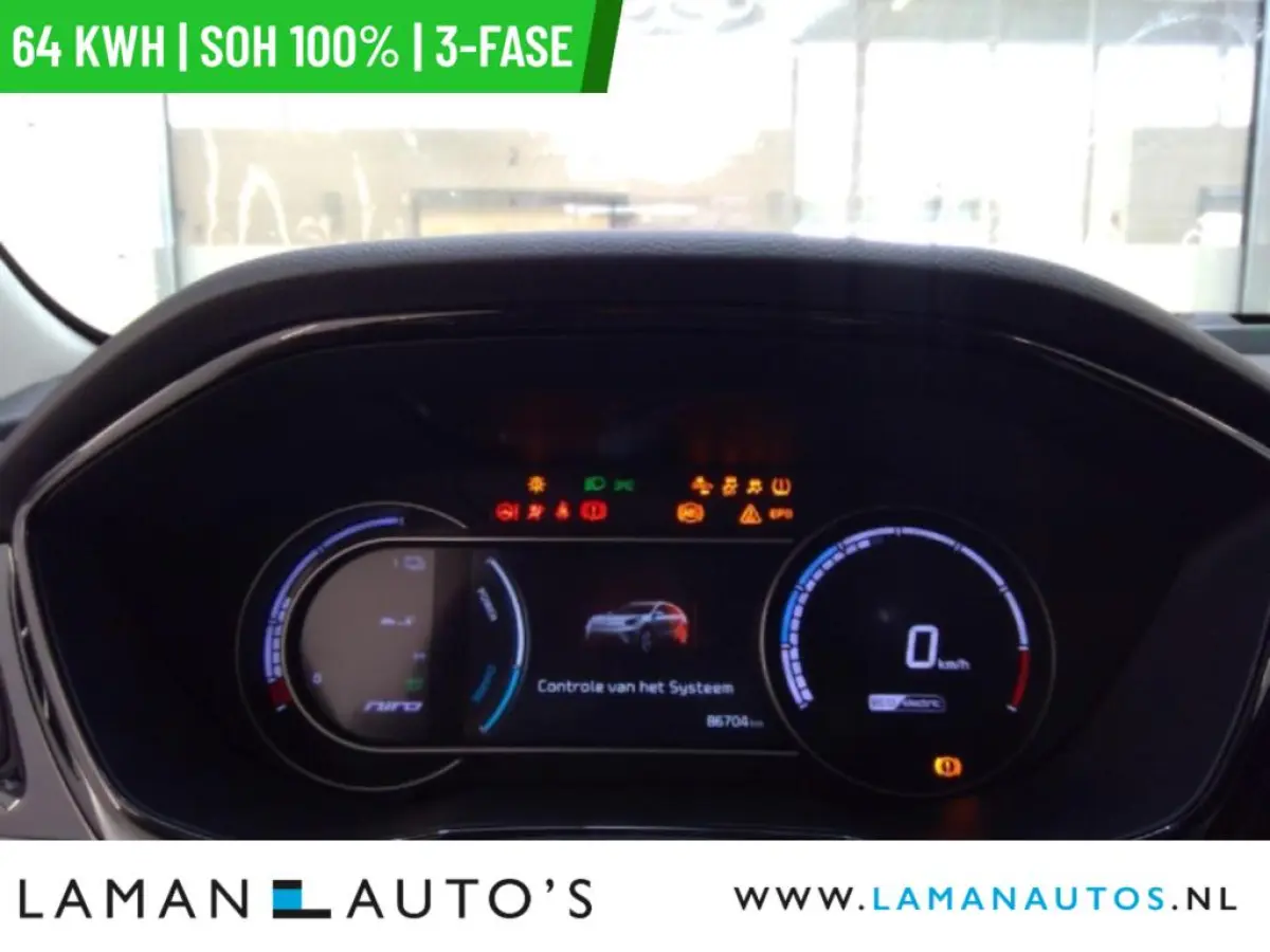 DynamicPlusLine 64 kWh | SOH 100% | 3-fase | Open dak CarPlay ECC Nav ACC 17" LMV LED Camera Metallic | EV Voorschoten