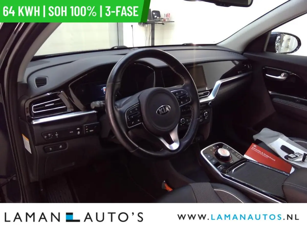 DynamicPlusLine 64 kWh | SOH 100% | 3-fase | Open dak CarPlay ECC Nav ACC 17" LMV LED Camera Metallic | EV Voorschoten