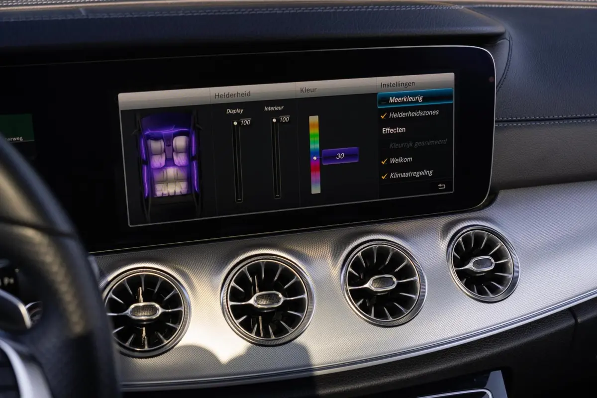 200 AMG 9G|Panoramadak|WideScreen|Burmester|Sfeerverlichting|LED|Night|2 Eig|Dealer Onderhouden
