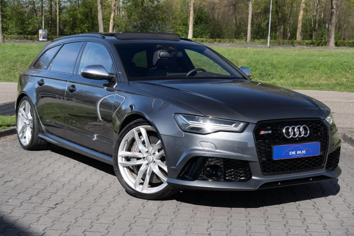 4.0 TFSI RS6 Quattro Pro Line Plus|Facelift|Keramisch|Head-Up|SoftClose|Ventilatie|Panoramadak|Dealer Onderhouden