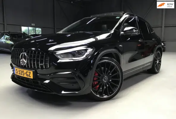 AMG 35 4MATIC I Pano I 360Cam I Sfeer verl. I Multibeam I 21Inch I Trekhaak I Mem. Elec Stoel + Verwarm.