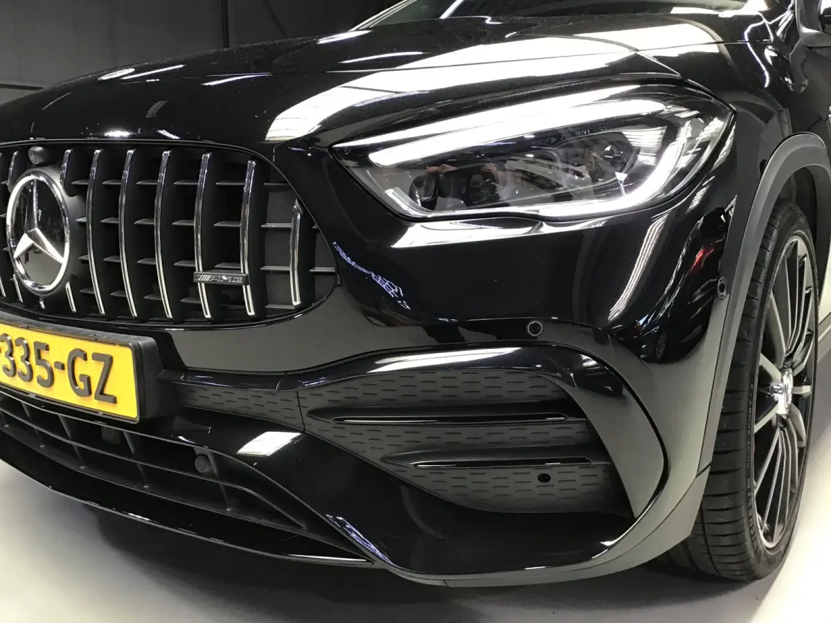 AMG 35 4MATIC I Pano I 360Cam I Sfeer verl. I Multibeam I 21Inch I Trekhaak I Mem. Elec Stoel + Verwarm.