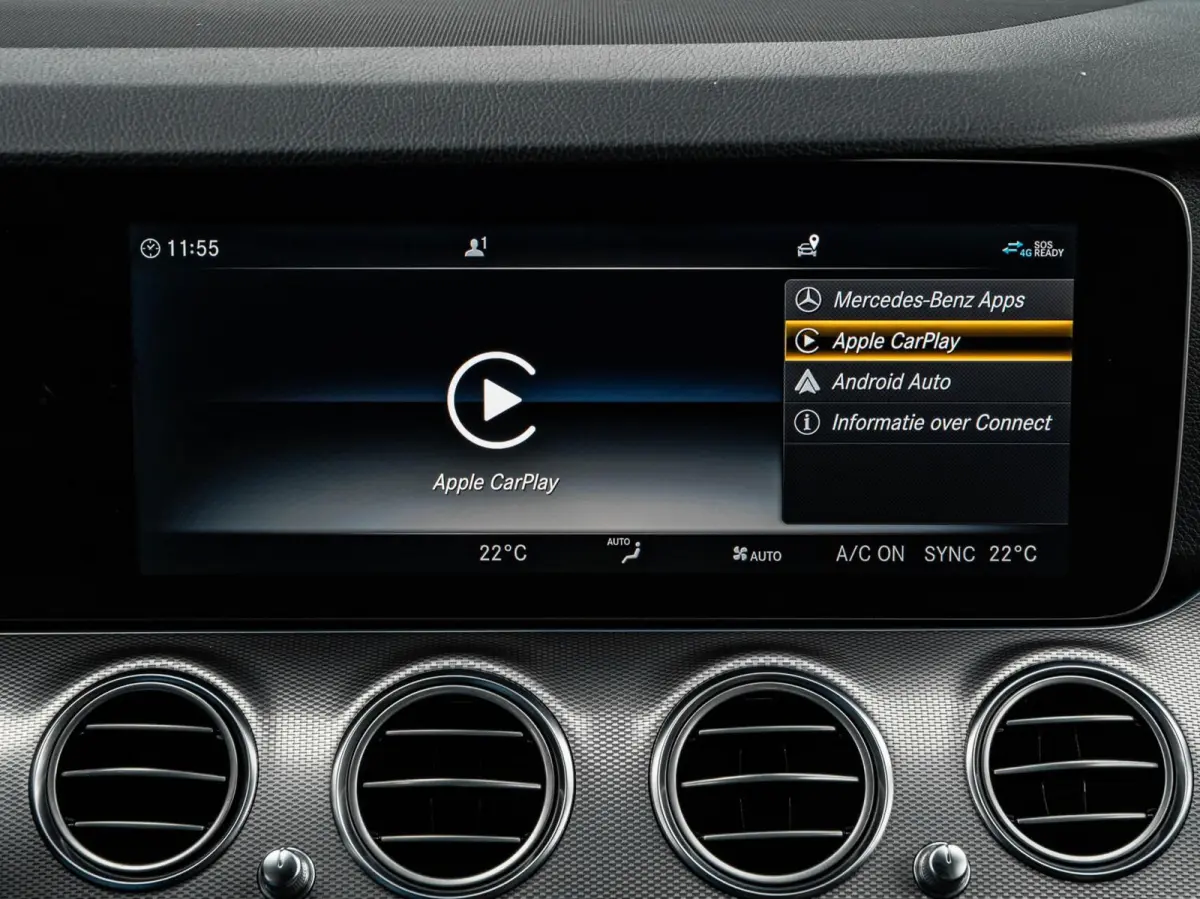 350 d AMG Night Edition | Schuifdak | Burmester | Leder | HUD | 360 Camera | Widescreen | Dodehoekdetectie | Keyless | Apple CarPlay/Android Auto | 19"