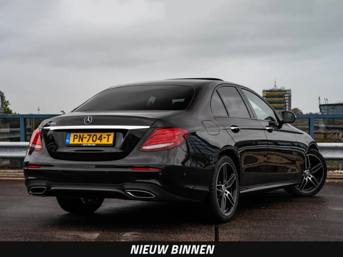 350 d AMG Night Edition | Schuifdak | Burmester | Leder | HUD | 360 Camera | Widescreen | Dodehoekdetectie | Keyless | Apple CarPlay/Android Auto | 19"