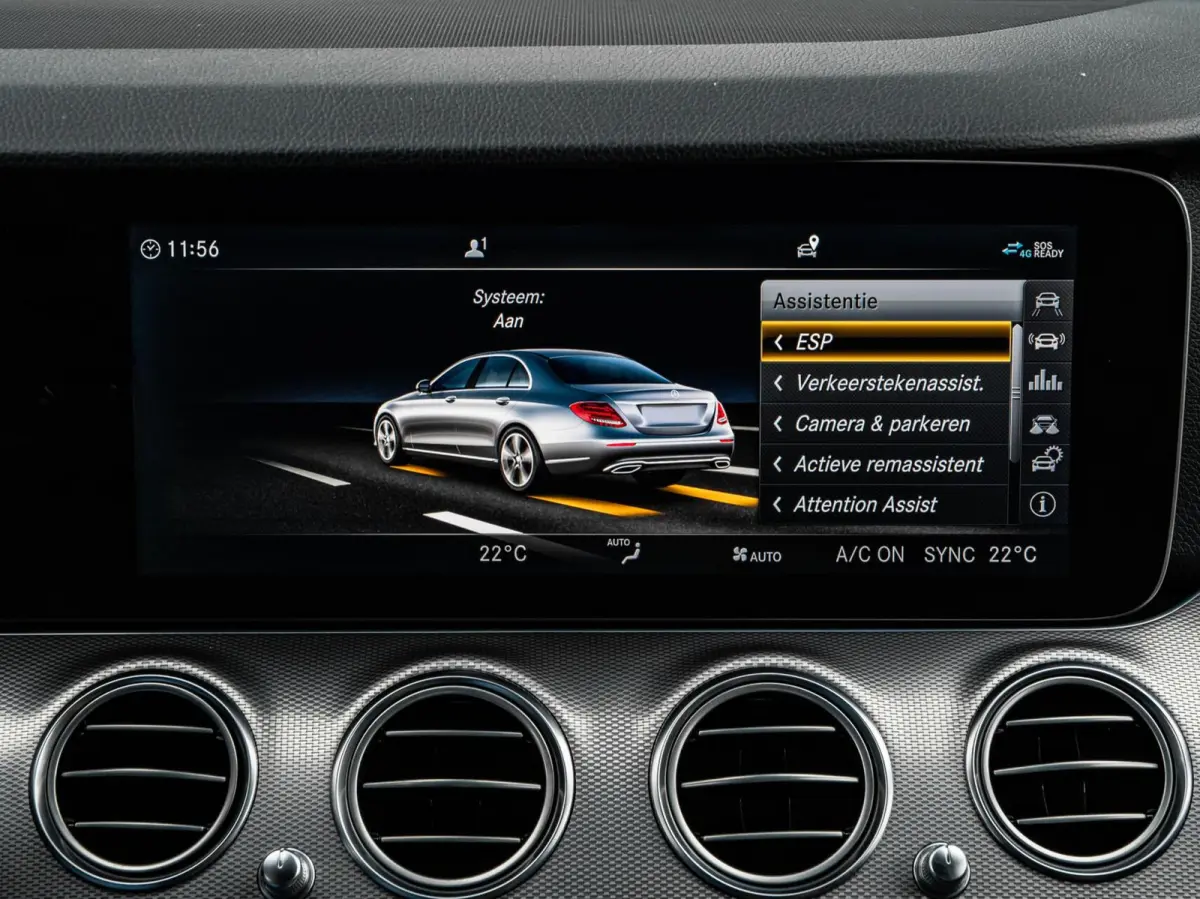 350 d AMG Night Edition | Schuifdak | Burmester | Leder | HUD | 360 Camera | Widescreen | Dodehoekdetectie | Keyless | Apple CarPlay/Android Auto | 19"