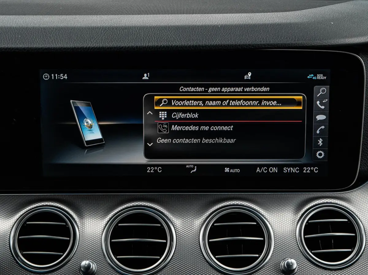 350 d AMG Night Edition | Schuifdak | Burmester | Leder | HUD | 360 Camera | Widescreen | Dodehoekdetectie | Keyless | Apple CarPlay/Android Auto | 19"