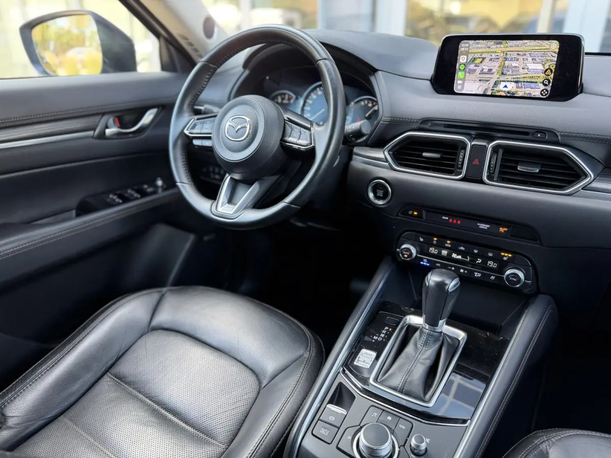 2.0 SkyActiv-G 165 Luxury |Leer|Memory|Ventilatie|Bose|360Cam|Carplay|Trekhaak