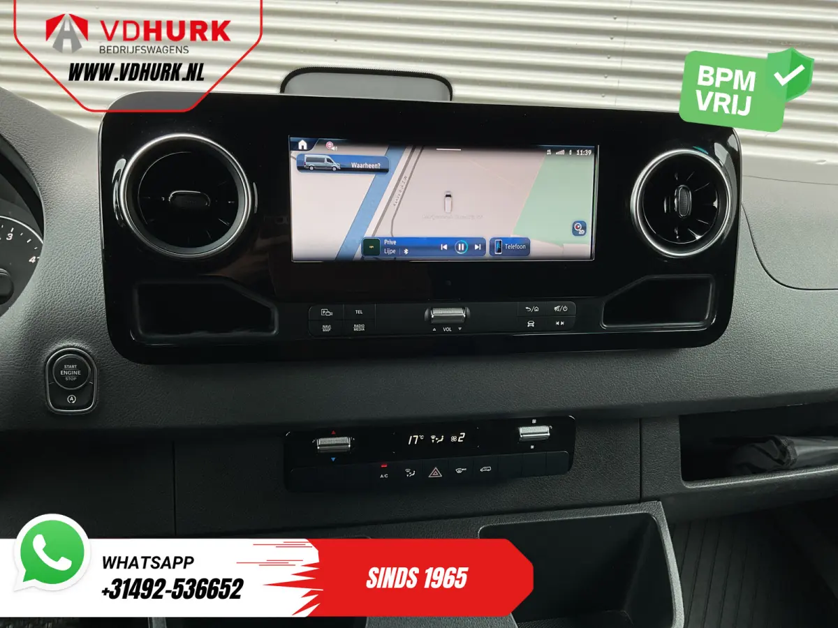 317 1.9 CDI L2H2 Aut. LED/ 270Gr.Deuren/ Stoelverw./ Navi/ Airco/ Camera/ Cruise/ PDC/