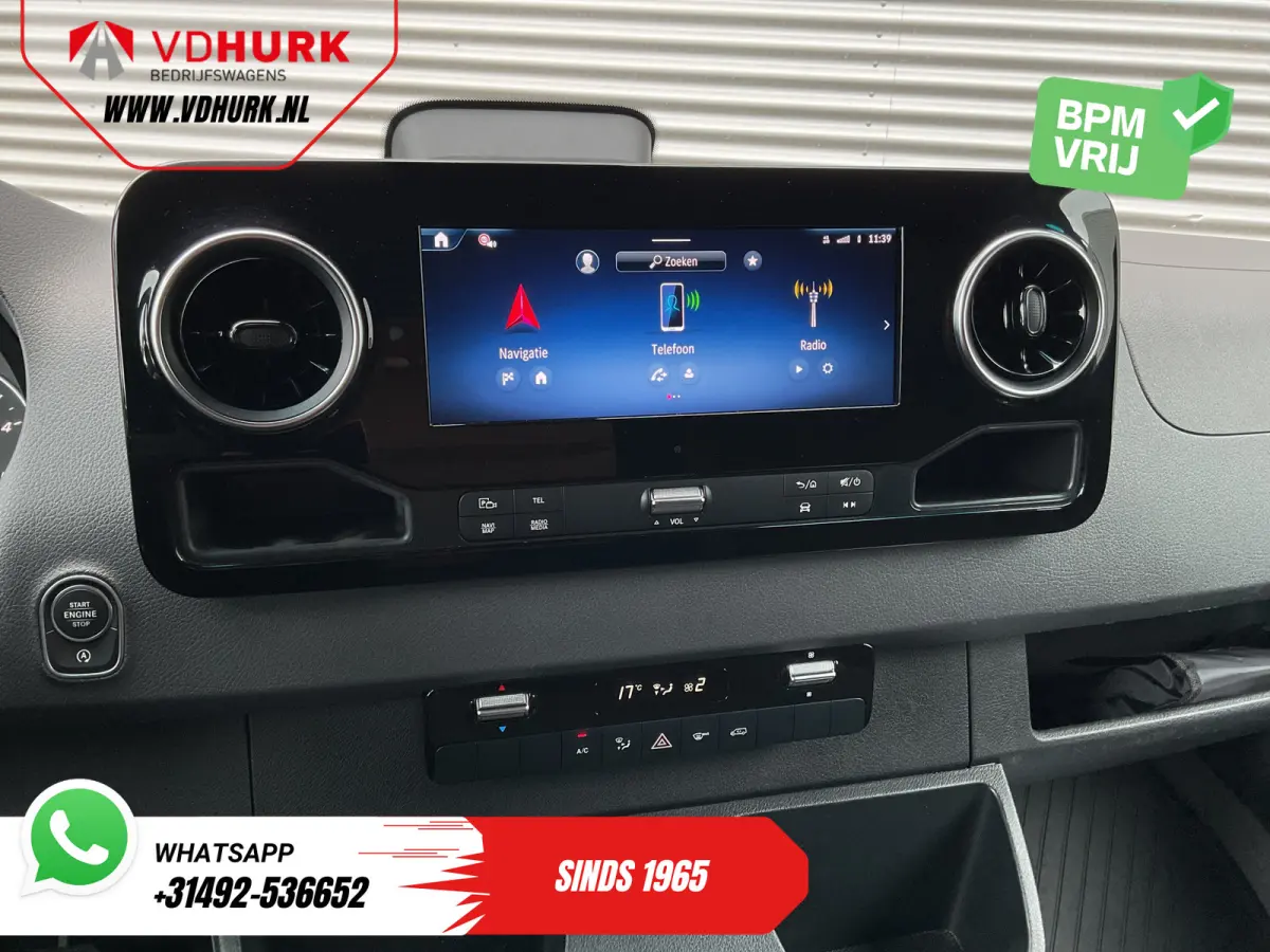 317 1.9 CDI L2H2 Aut. LED/ 270Gr.Deuren/ Stoelverw./ Navi/ Airco/ Camera/ Cruise/ PDC/