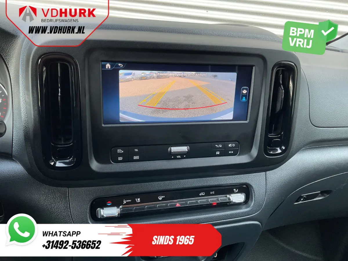116 CDI Aut. L3 270Gr.Deuren/ Stoelverw./ Navi/ Airco/ Camera/ Cruise/ PDC