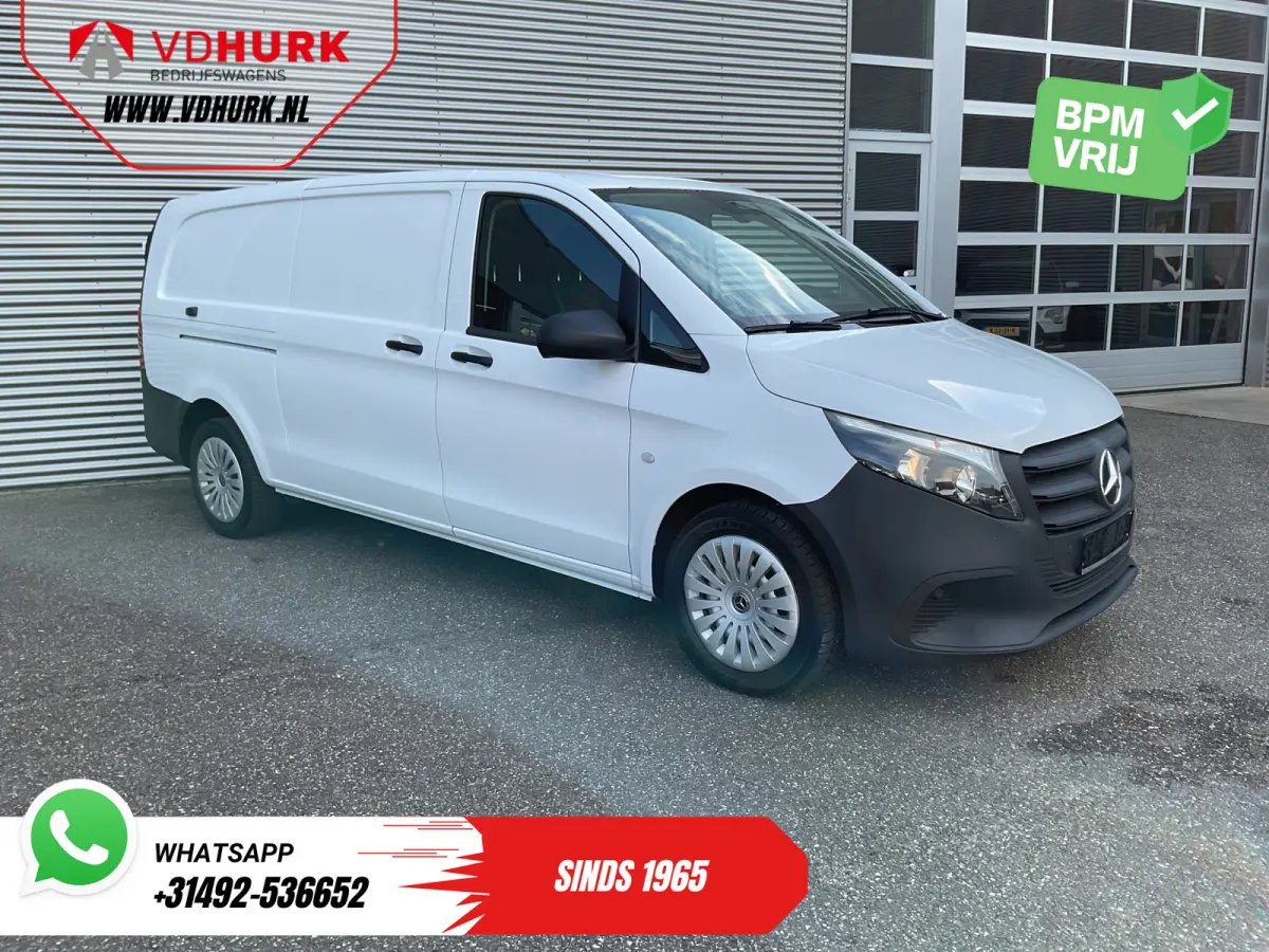 116 CDI Aut. L3 270Gr.Deuren/ Stoelverw./ Navi/ Airco/ Camera/ Cruise/ PDC