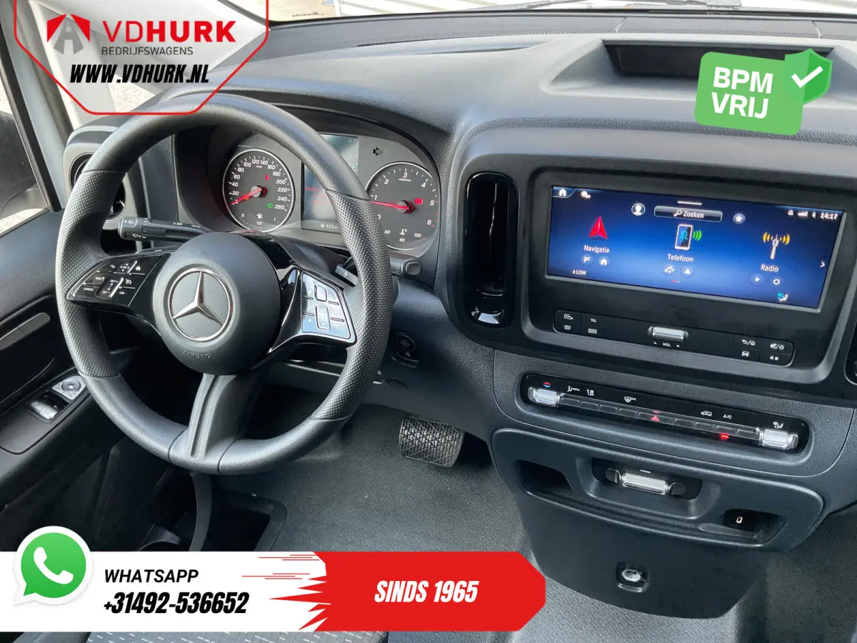 116 CDI Aut. L3 270Gr.Deuren/ Stoelverw./ Navi/ Airco/ Camera/ Cruise/ PDC