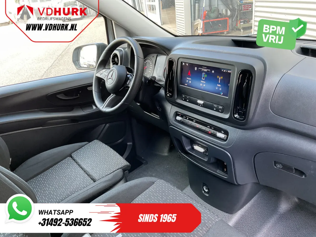 116 CDI Aut. L3 270Gr.Deuren/ Stoelverw./ Navi/ Airco/ Camera/ Cruise/ PDC