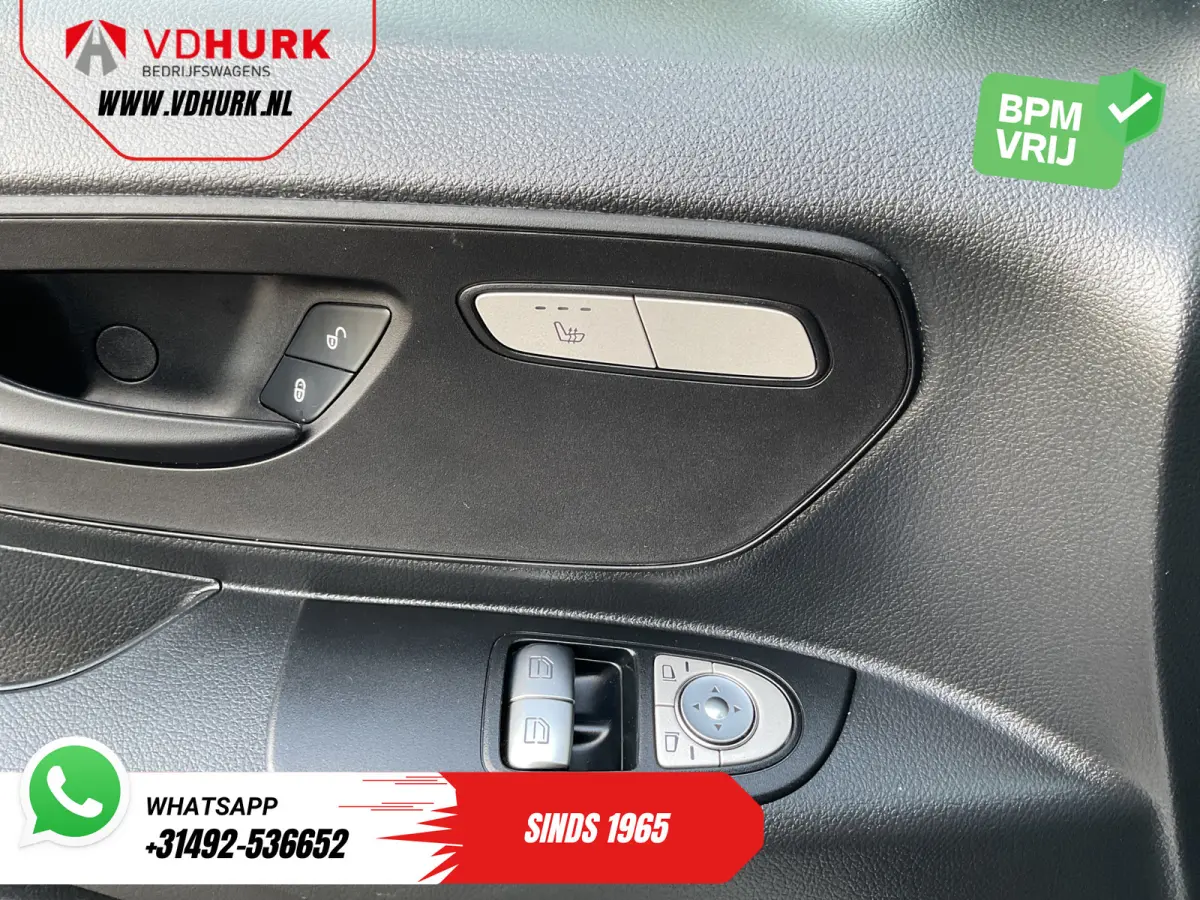 116 CDI Aut. L3 270Gr.Deuren/ Stoelverw./ Navi/ Airco/ Camera/ Cruise/ PDC
