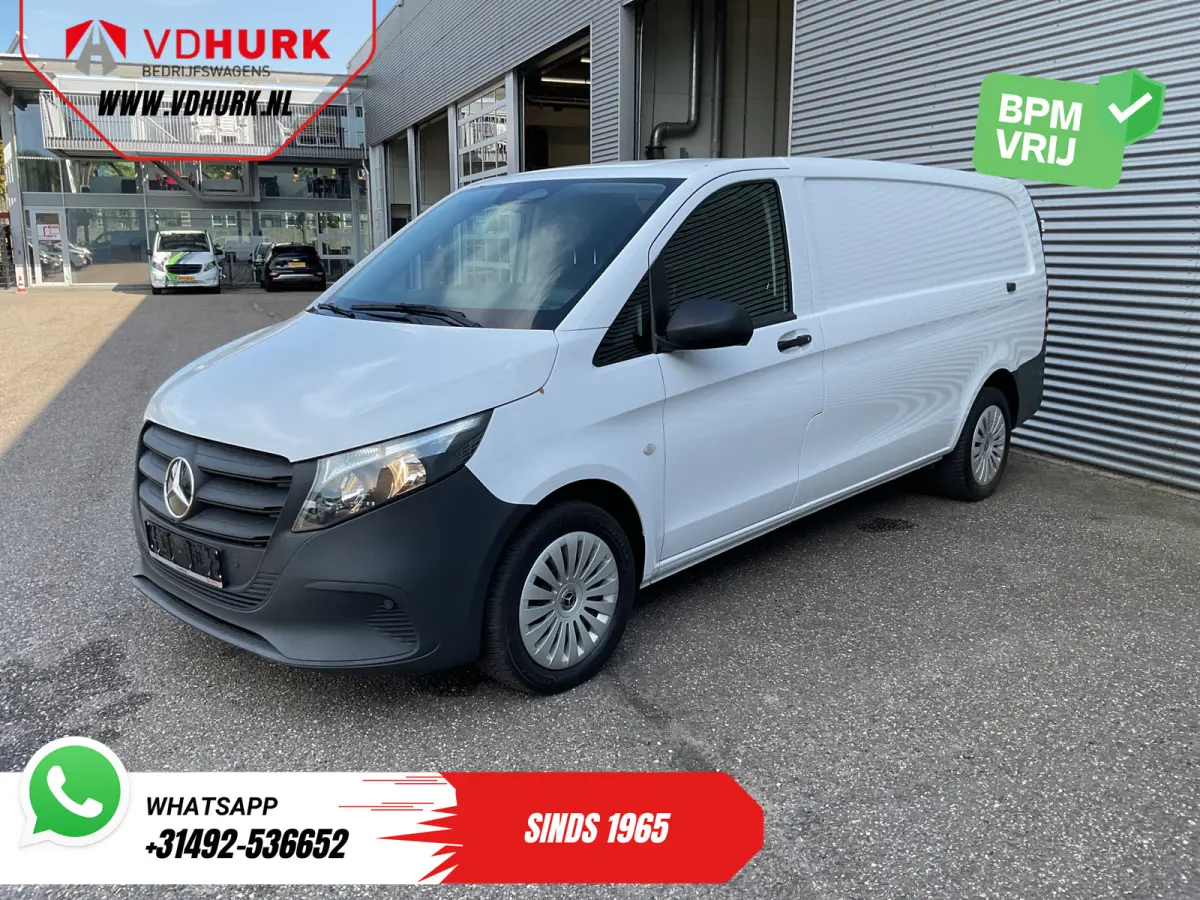 116 CDI Aut. L3 270Gr.Deuren/ Stoelverw./ Navi/ Airco/ Camera/ Cruise/ PDC