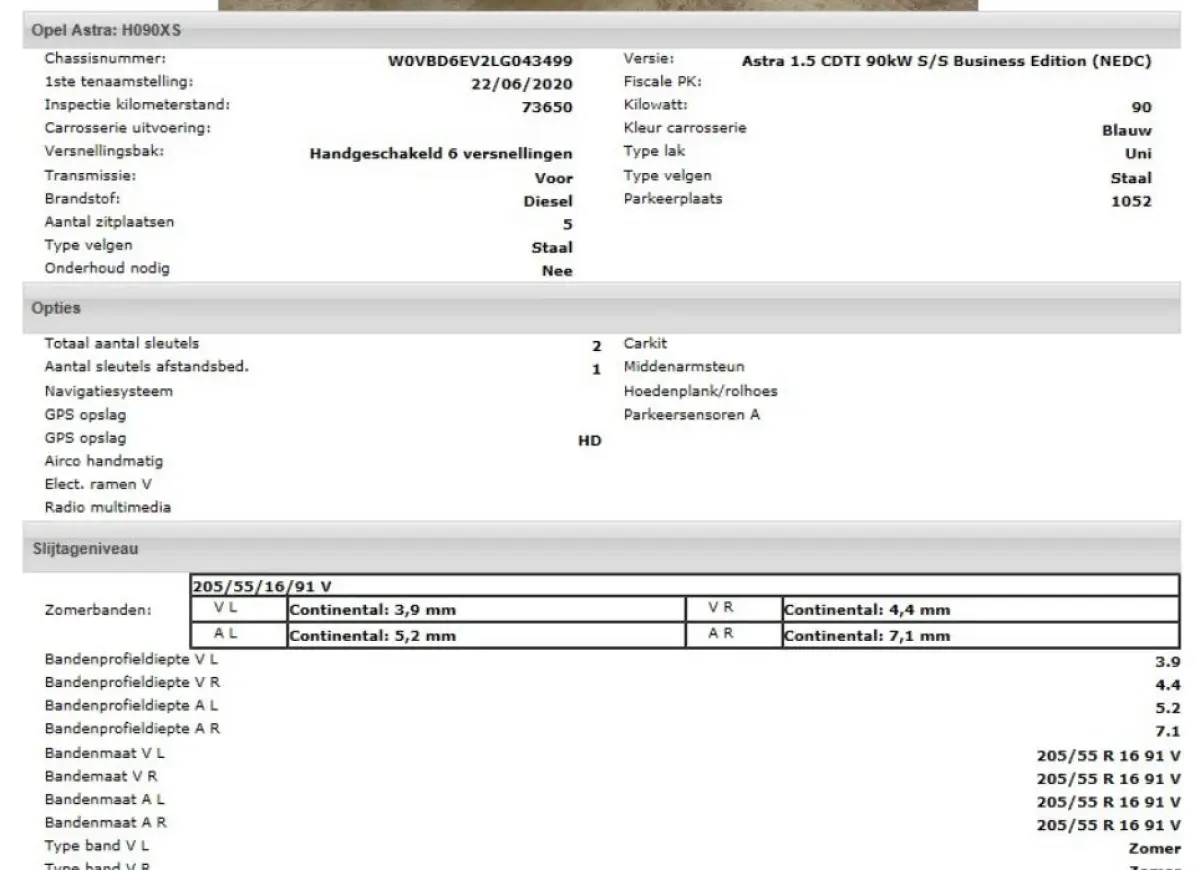 1.5 CDTI 123PK 5Drs Euro 6 / Navigatie / Pdc.A / Airco / Radio multimedia / Apk 09-2027