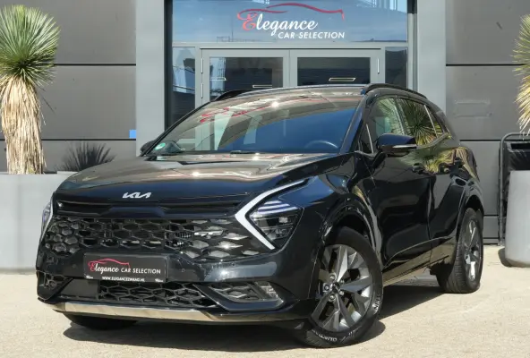 1.6 T-GDi Hybrid GT-PlusLine | 230PK | Panoramadak | 360°Camera | Trekhaak | Deze zeer complete Kia Sportage GT-PlusLine Hybrid met 230 pk combineert een moderne, krachtige uitstraling met 