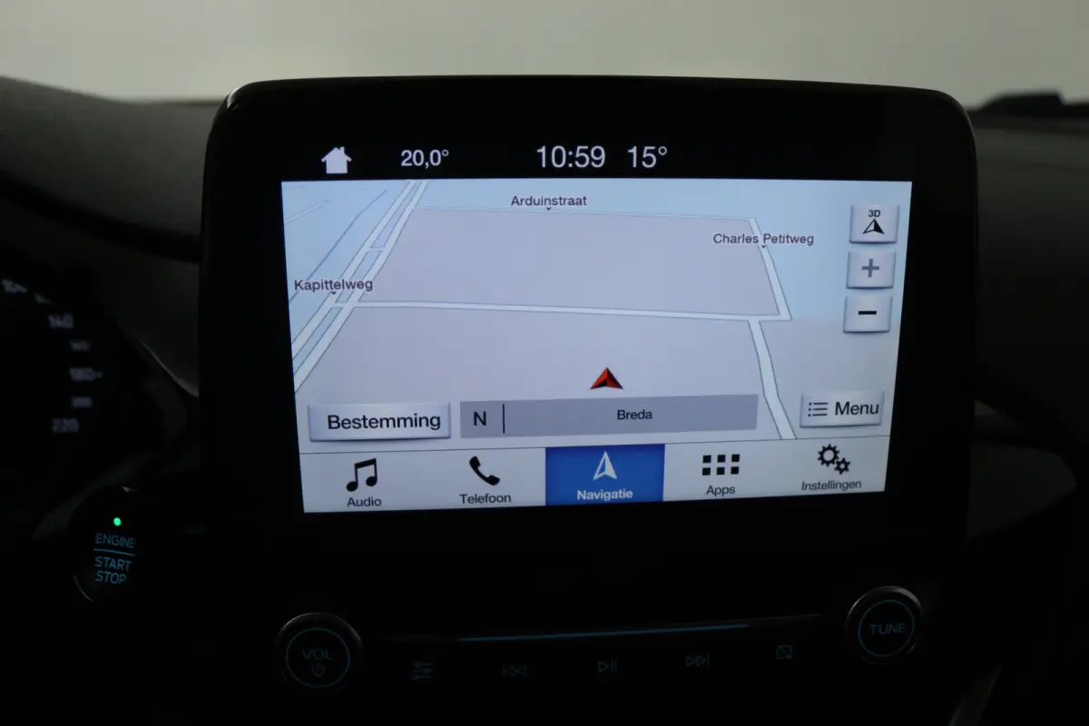 1.0 EcoBoost Titanium (CAMERA, CRUISE CONTROL ADAPTIEF, NAVIGATIE, PARKEERSENSOREN)