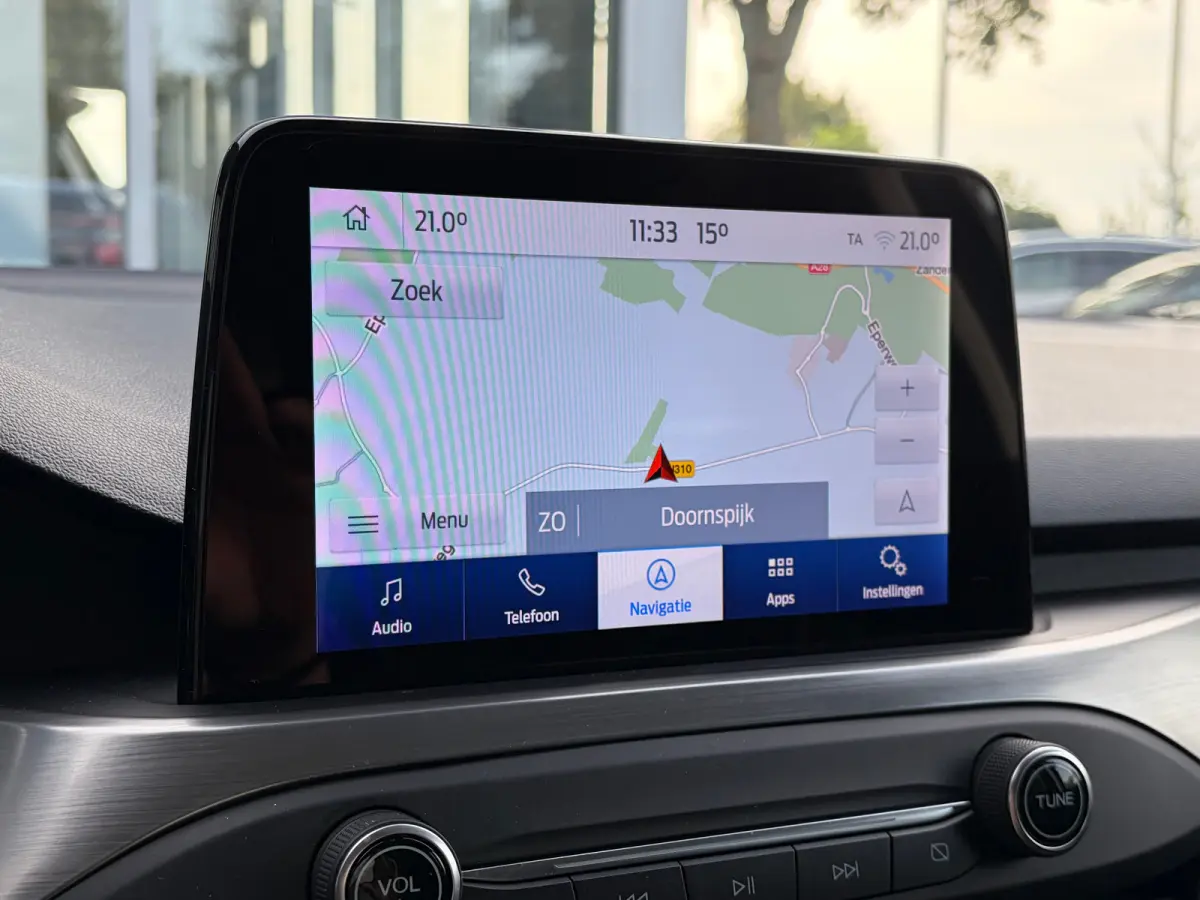 1.0 125 PK Titanium | DEALER ONDERHOUDEN| NAVIGATIE + APPLE CARPLAY/ANDROID AUTO| KEYLESS ENTRY & START| FULL LED| PARKEERSENSOREN V+A| CLIMATE CONTROL| DAB| CRUISE CONTROL|