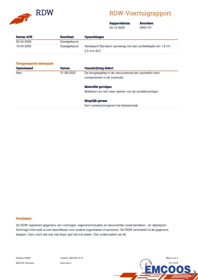 1.4 S * Automaat * Adaptieve Cruise Control * Parkeersensoren