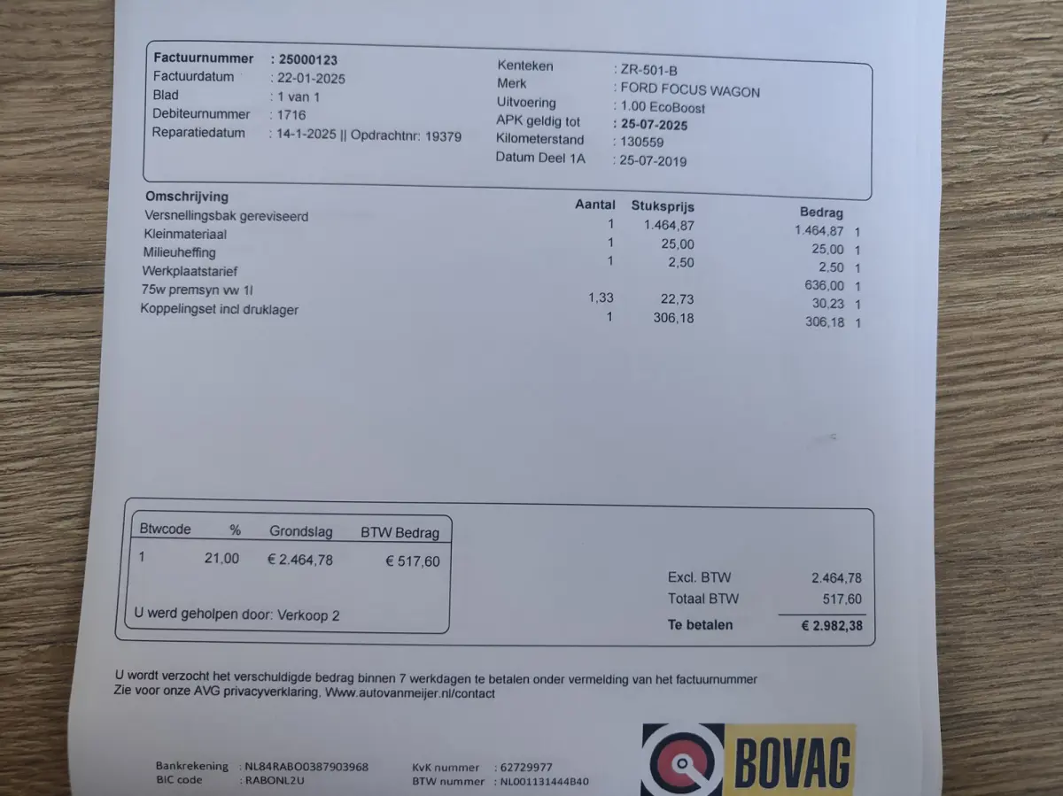 1.0 EcoBoost Active Business