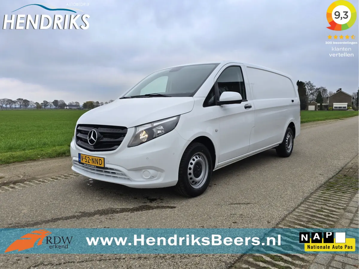 116 CDI L3 H1 - 160 Pk - Euro 6 - Automaat - Navi - ParkeerCamera