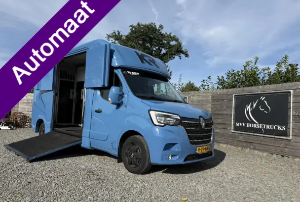 | HORSETRUCK | KRISMAR | STALLION 3XL | 2021 | 29.581KM | AUTOMATIC | HENGST | 3-SEAT | L3 | 180PK | EURO 6 | LUXE  | NEDERLANDS KENTEKEN