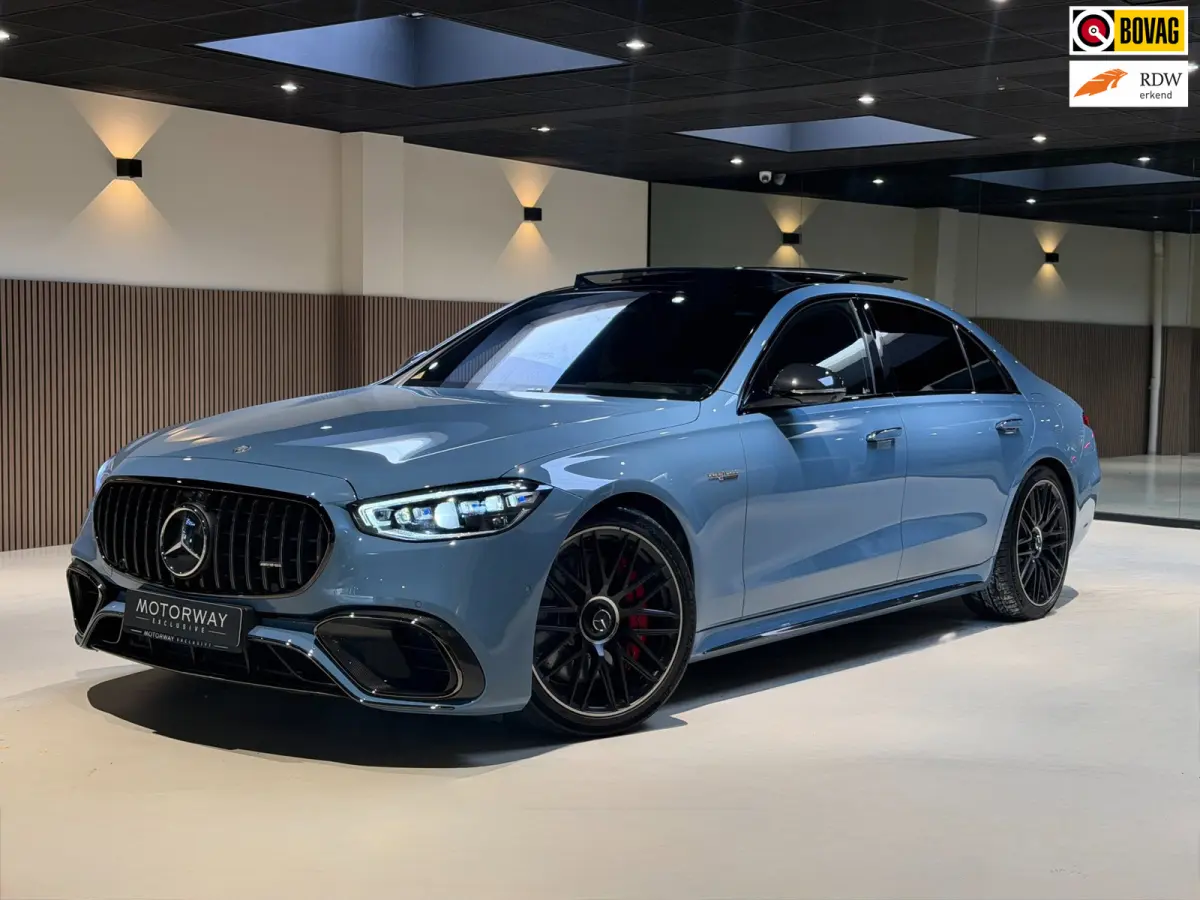 AMG 63 S E Performance|Pano|HUD|Keyless|360|4D Burmester|Massage|Matrix|Chauffeur Pakket|Carbon
